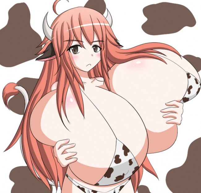 モンスター娘のいる日常のフルカラーエロ画像!巨乳好きにはいいと思うwww (72)